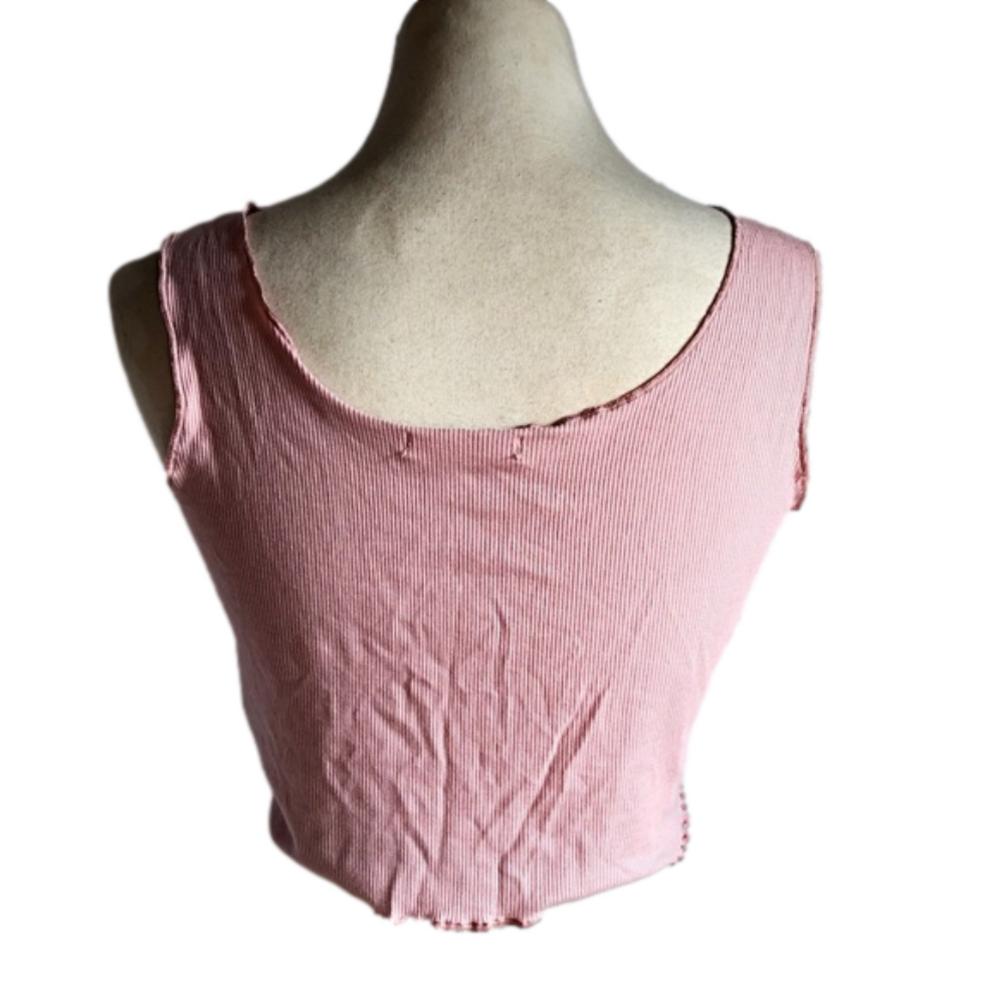 ROMWE Pink Short Top - Picture 5 of 9